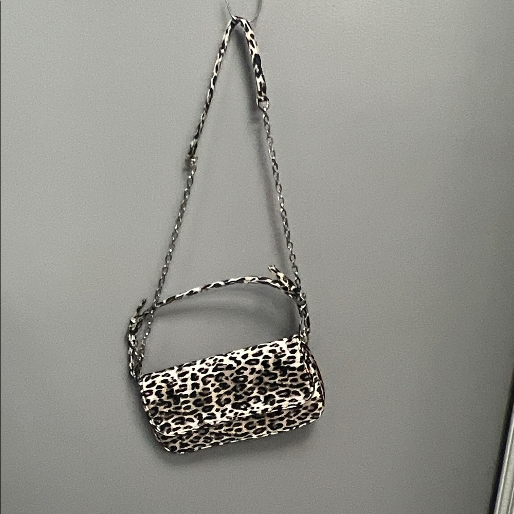 Leopard Print Crossbody Bag - Animal Print Shoulder Purse